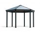 Hexagon Aluminium Grey Gazebo Roma 12' x 14' Kit