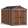 Storage Shed Kit Skylight 6 ft. x 12 ft. Amber Structure