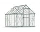 Greenhouse Harmony 6' x 10' Kit - Silver Structure & Clear Glazing