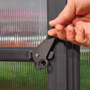 Palram Greenhouses Mythos Grey Door Handle 1