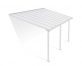 Patio Cover Kit Olympia 3 ft. x 5.46 ft. White Structure & White Multi Wall Glazing