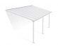 Patio Cover Kit Olympia 3 ft. x 6.10 ft. White Structure & White Multi Wall Glazing