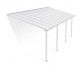 Patio Cover Kit Olympia 3 ft. x 7.30 ft. White Structure & White Multi Wall Glazing
