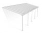 Patio Cover Kit Olympia 3 ft. x 9.15 ft. White Structure & Clear Multi Wall Glazing