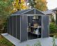 Grey Plastic Shed Rubicon 8 ft. x 10 ft.